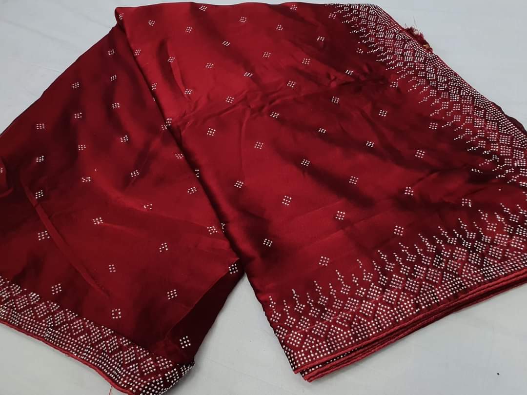 Premium Quality Viral Purnima Saree With Blouse Piece | Party Wear saree - Image 2