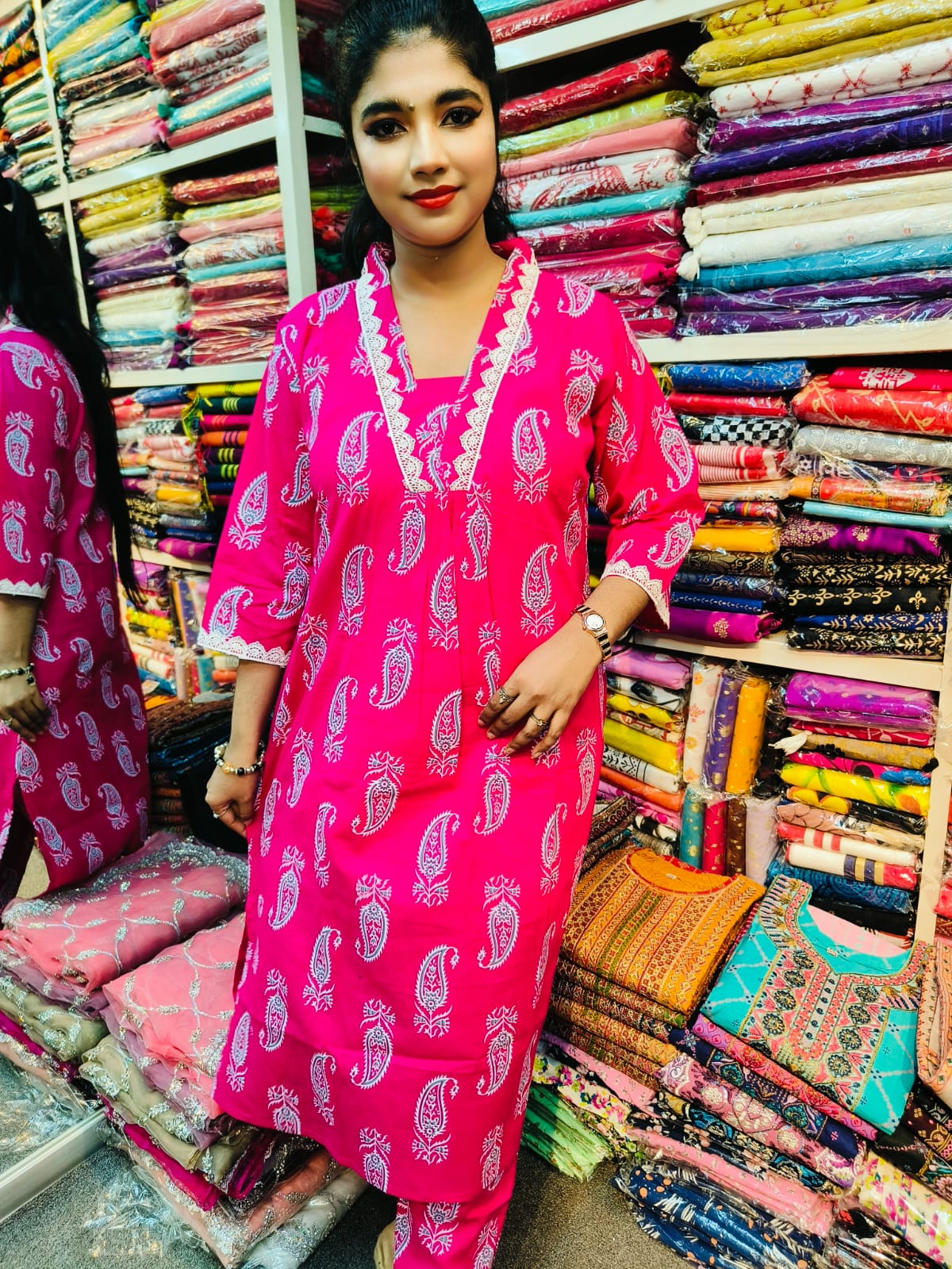 Pure cotton Long Co Ords 2piece Set