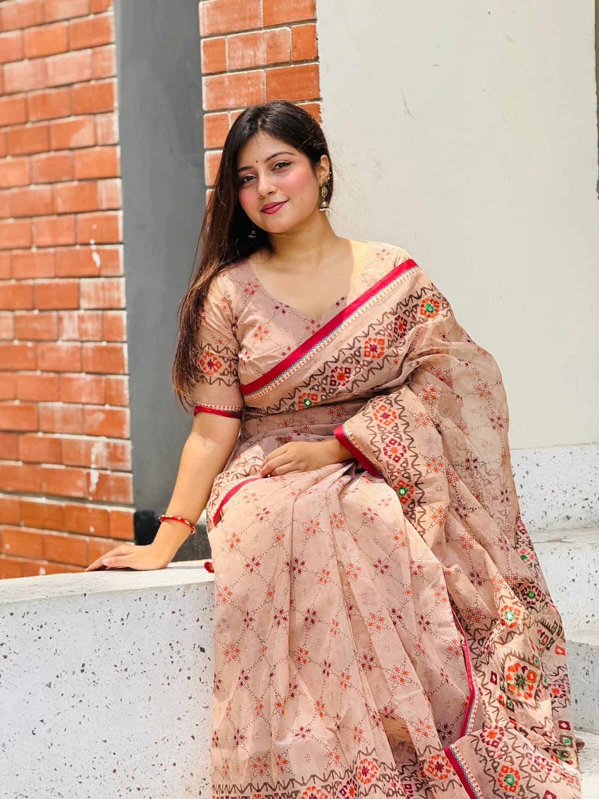 Premium Cotton Boutique Saree – Comfortable Daily & Festive Wear - Image 2