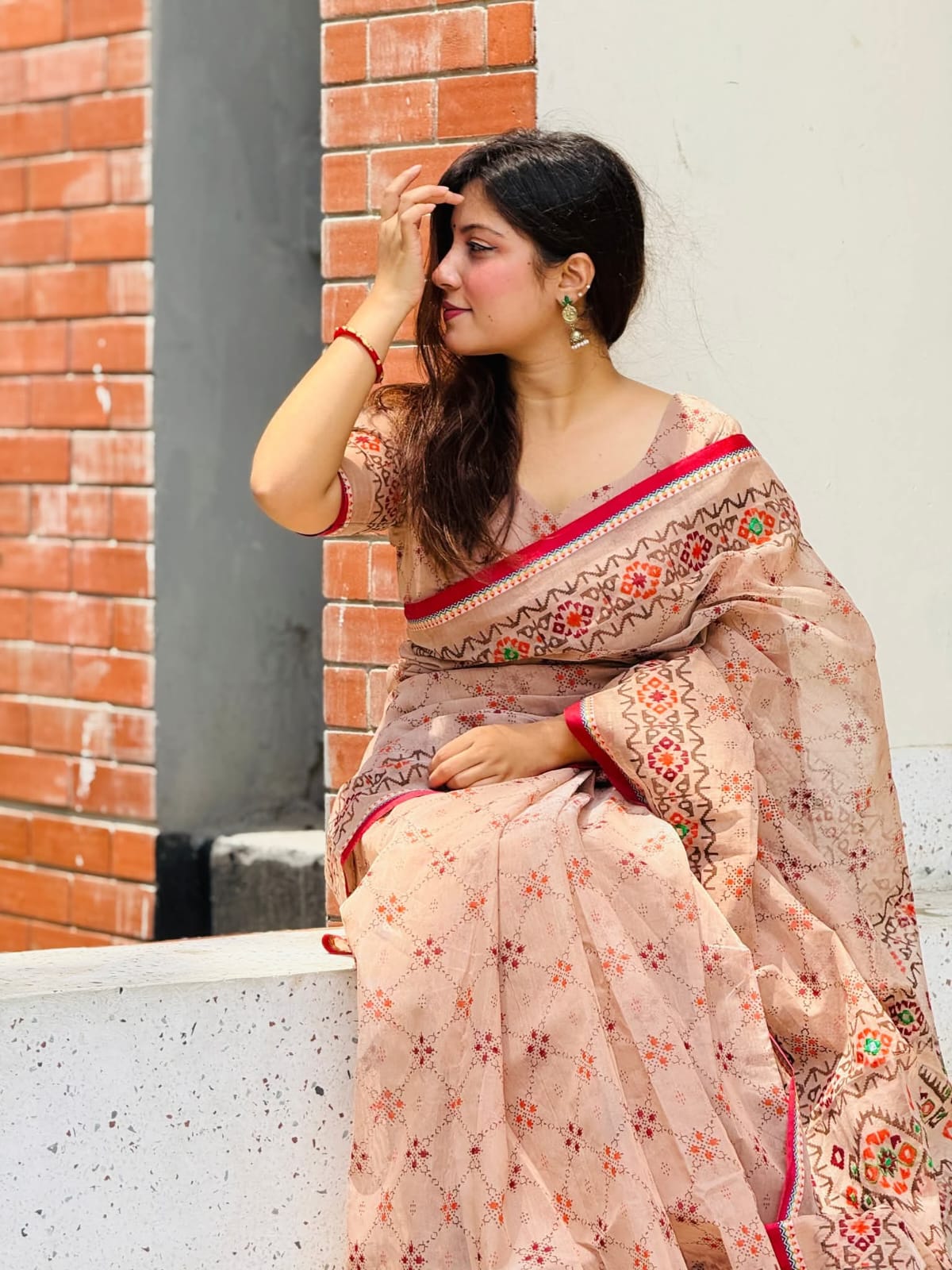 Premium Cotton Boutique Saree – Comfortable Daily & Festive Wear