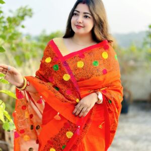 Premium Cotton Boutique Saree– Comfortable Daily & Festive Wear