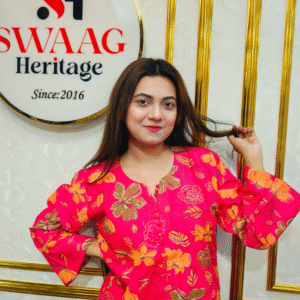 Premium cotton Floral Printed Long 2 Piece Dress