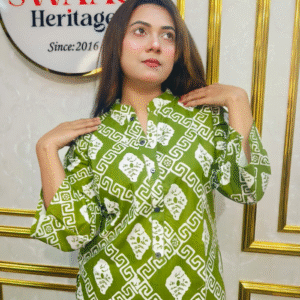 Slub cotton Co-Ords Set Swaag Heritage exclusive