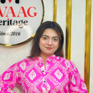 Hot Pink Tie-Dye Printed Cotton Co-Ord Set