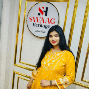 2-Piece Long Anarkali Dress with Sequence and Embroidery work