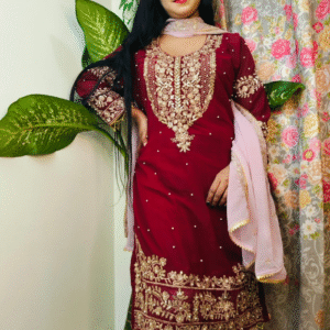 Pakistani inspired design Sarara Gharara Dress