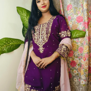 Pakistani inspired design Sarara Gharara Dress