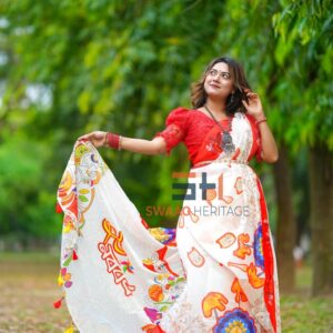 Traditional Pohela Boishakhi Saree 2026 by Swaag Heritage