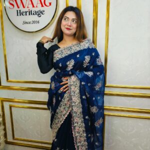 Luxury party wear saree Bangladesh